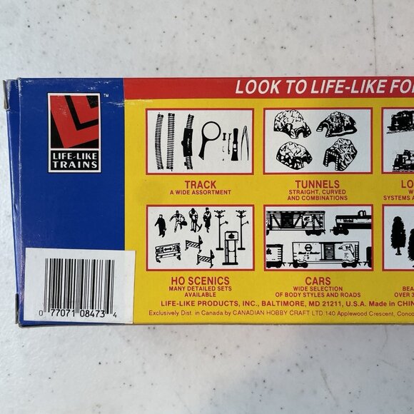 Life Like Trains Seaboard Railroad Cushion Underframe 28206 - 50' Boxcar NEW NOS - Picture 5 of 7